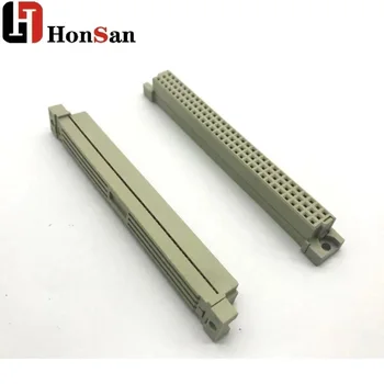 2.54mm pitch 364 DIN41612 connector  IDC type middle row empty  female