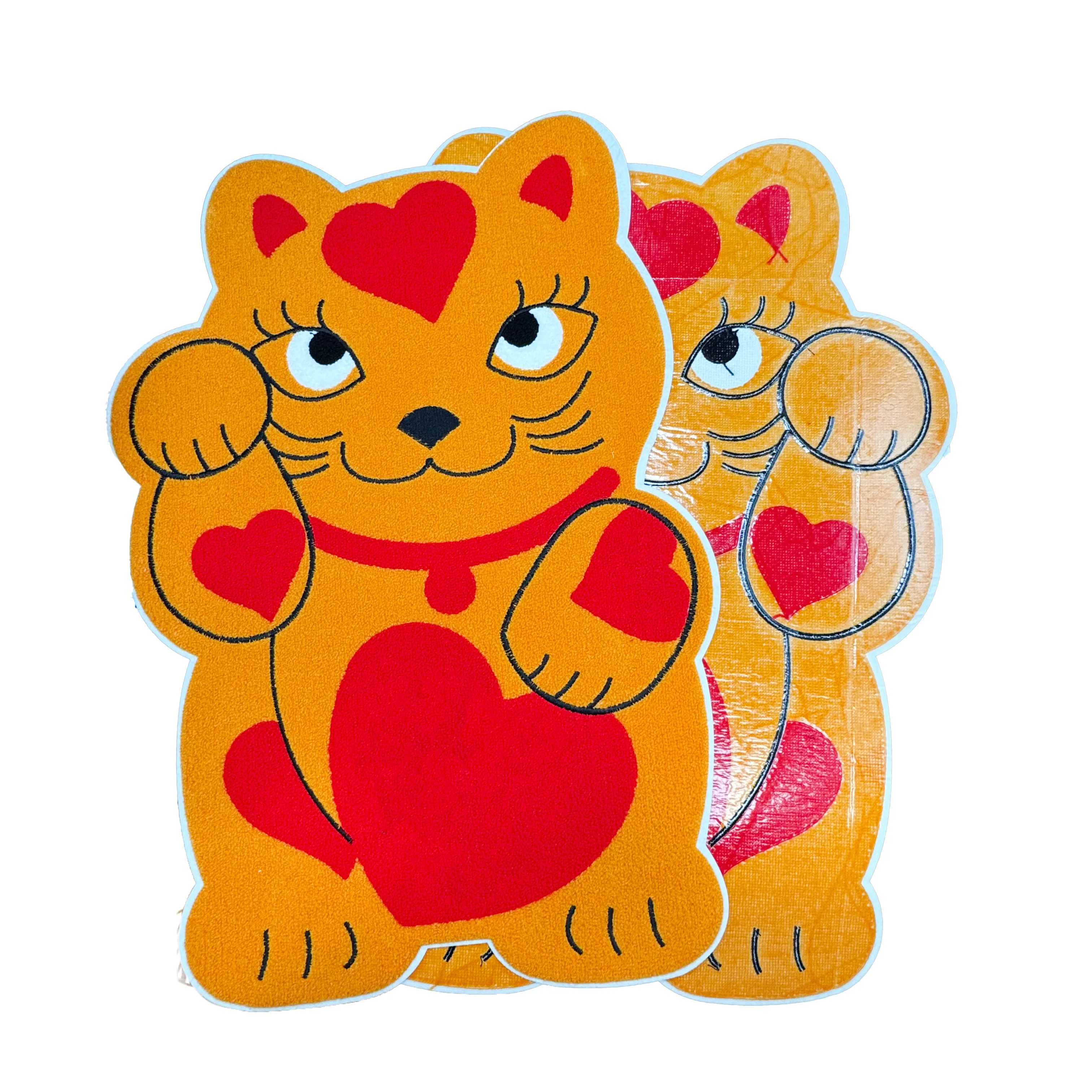 Wholesale Small Large Custom Animals Elephant Logo Towel Embroidery tiger  Letter Patch Iron on Heat Press Chenille Patches