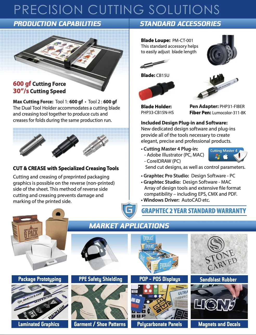 Original Graphtec Fcx400050es Flatbed Cutter Without Holder Buy