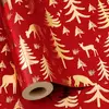 Red Christmas Tree Deer