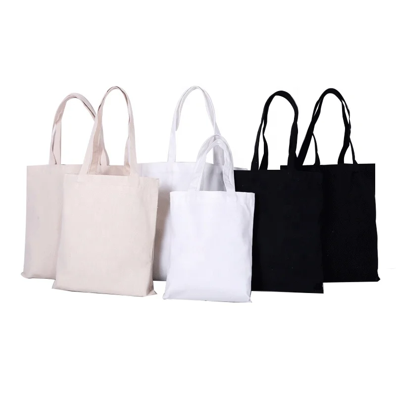 Pinghu Sinotex Custom Printed Reusable Shopping Bags Plain Foldable Shopping Canvas Cotton Tote Bag for Grocery