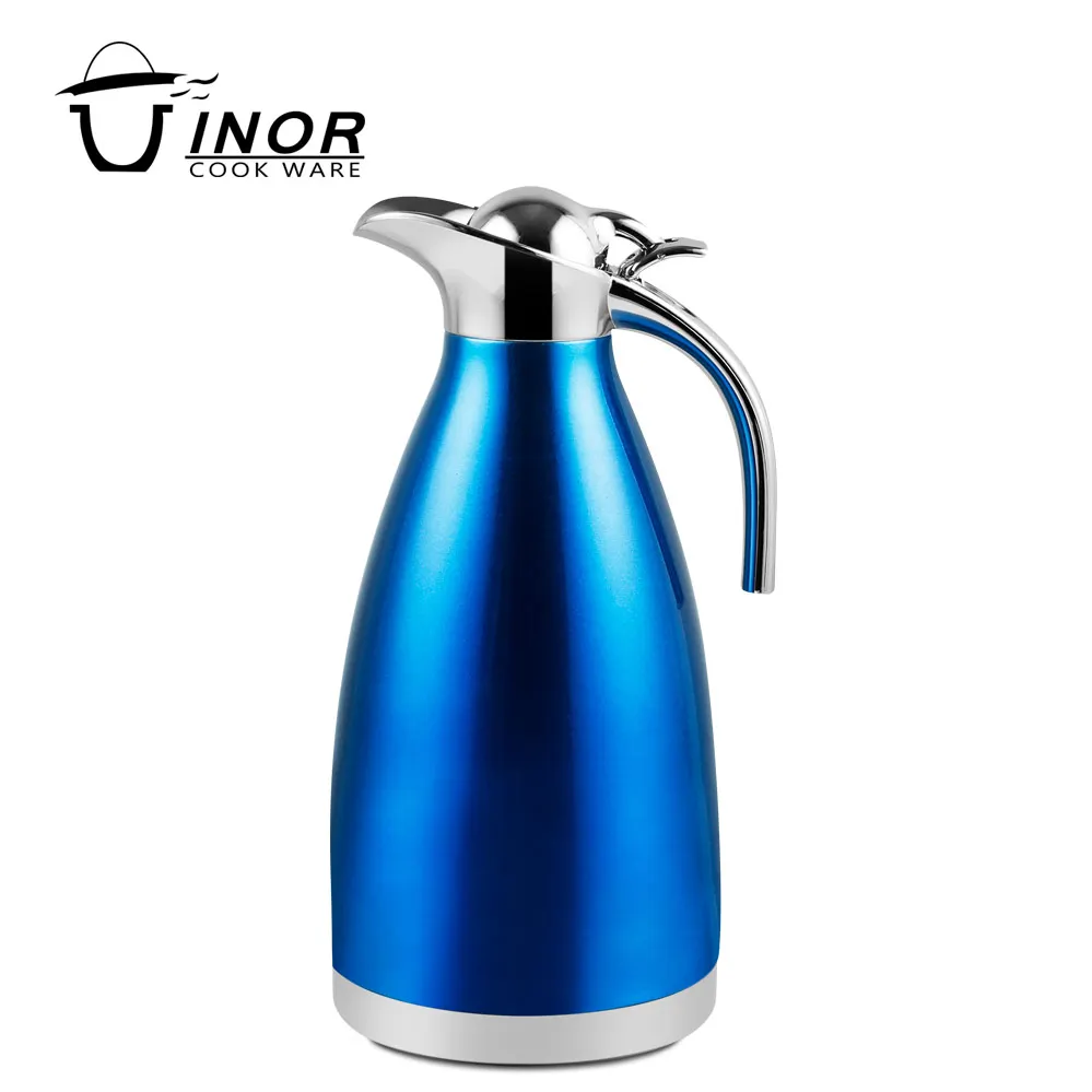 68oz Stainless Steel Thermal Coffee Carafe Double Wall Vacuum Insulated Pot  2L