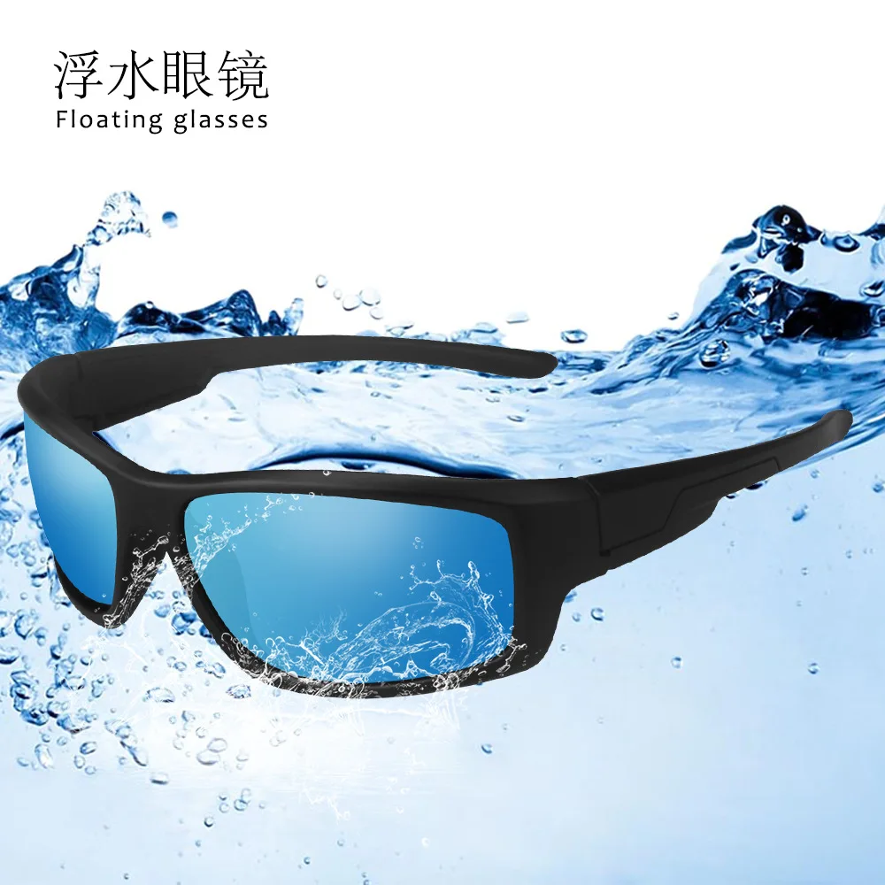 Teenyoun Top Design Hot Sale Customize Sportswear Floatable Frame Fishing Floating Water Sunglasses Polarized Men Sport