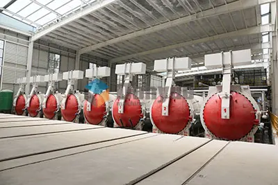 Gas Autoclave Machine High Speed Pre Vacuum Autoclave