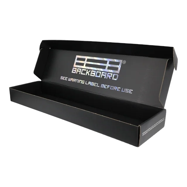 Personalised Baseball Bat Shipping Box Packaging 45 cm Custom Design Corrugated Skateboard Shipping Box OEM