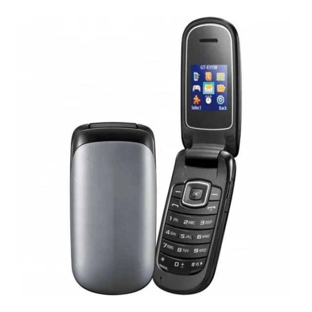 Free Shipping for Sam E1150 Factory Unlocked Original Simple Super Cheap Classic Flip Mobile Cell Phone by Post
