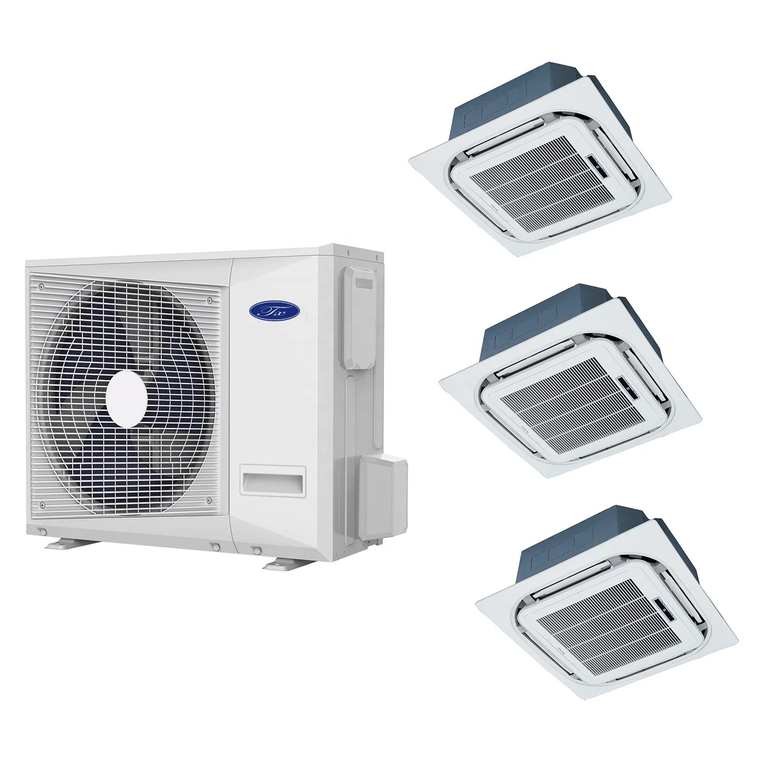 TX OEM VRF HVAC Air Conditioning System Commercial Central Air Conditioner  Fan Coil Indoor Units Multi Split AC