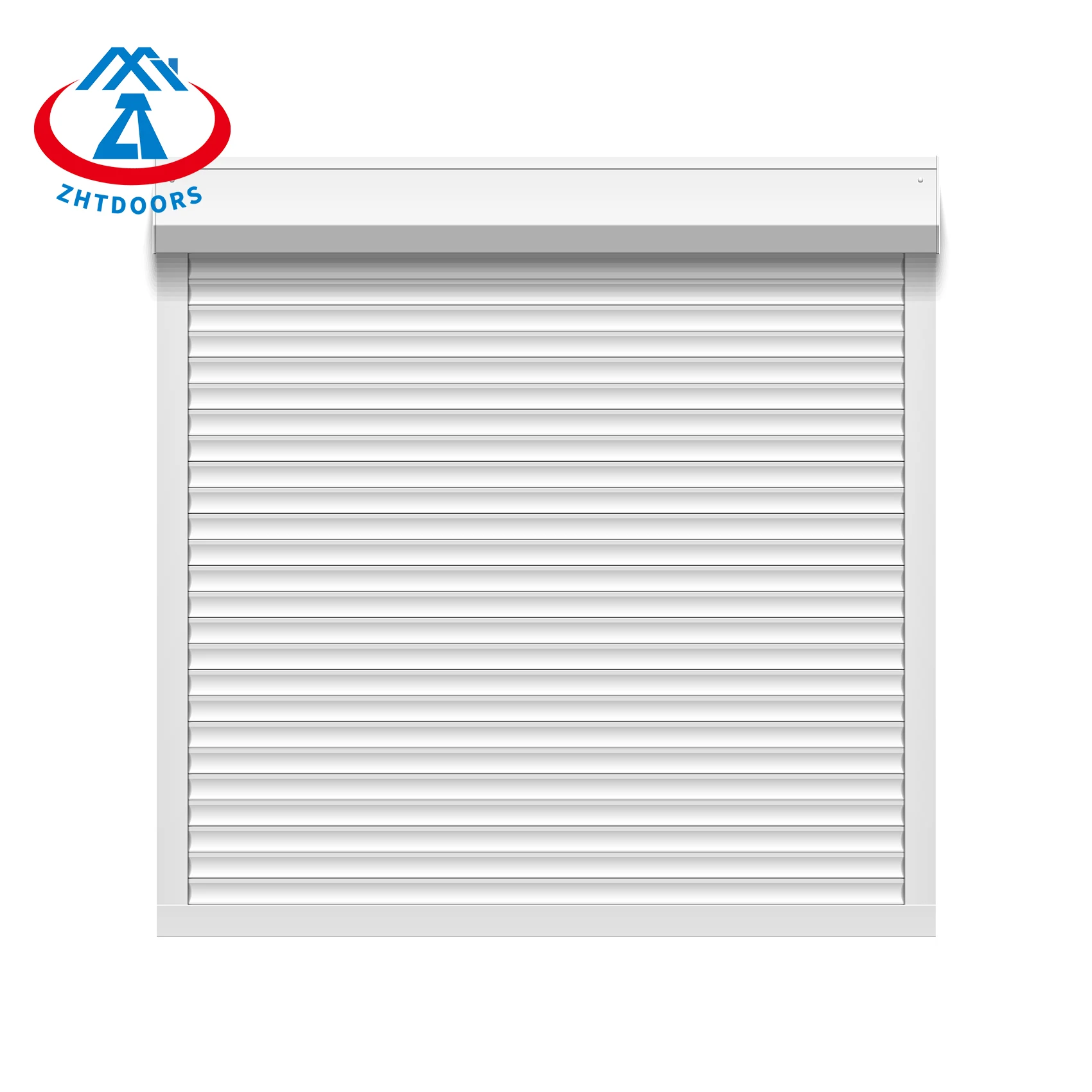 ZHTDOORS Nice German Automatic Steel Coil Roller Shutters Door with Box Hidden Made in China