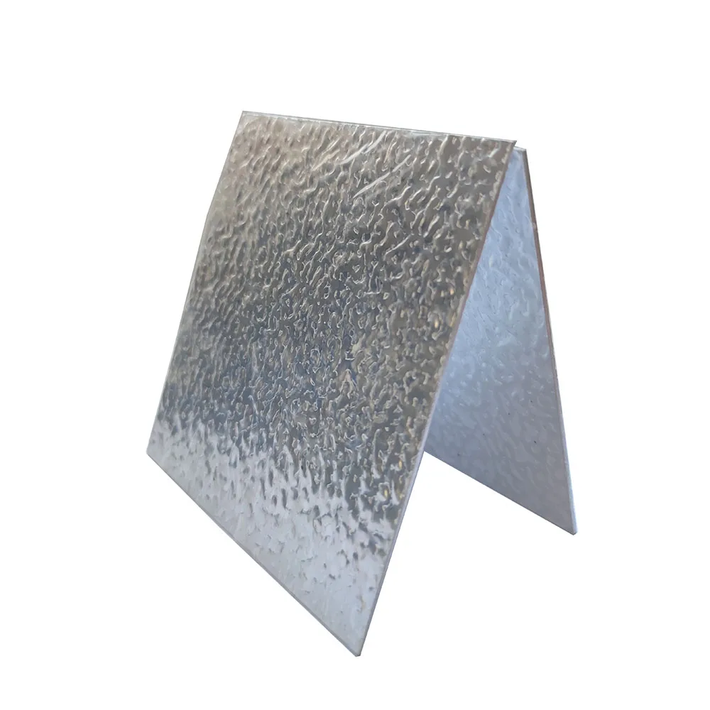 Insect refrigerator pattern embossed aluminum mirror sheet reflective plate cold storage lamps reflector 1100 1070 1080 1060