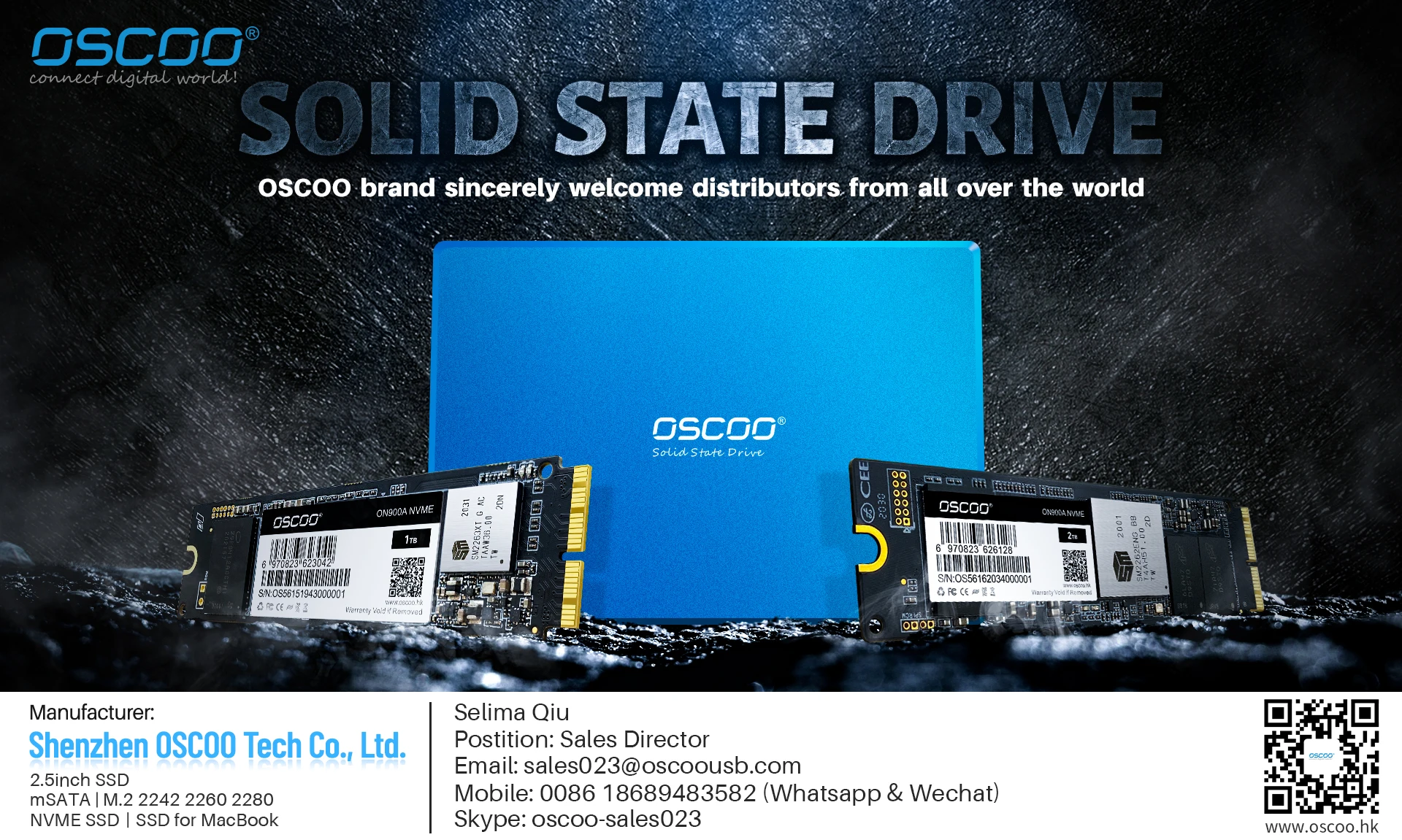 OSCOO-Disque dur interne SSD HDD 2.5, 1 To, 2 To, 512 Go, 128 Go