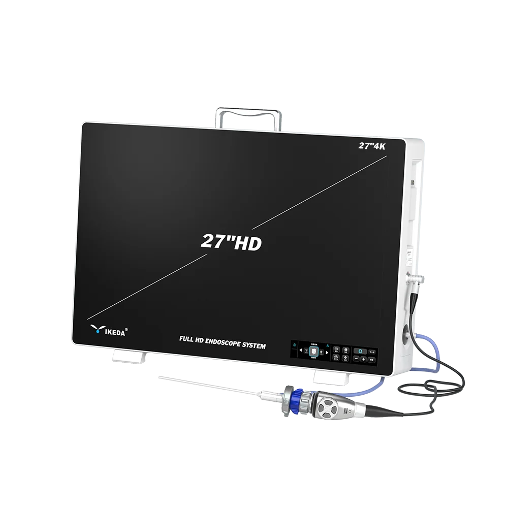 All-in-One 4K Electric Medical Endoscope Camera Machine System Integrated Laparoscopy Portable Tower with Monitor