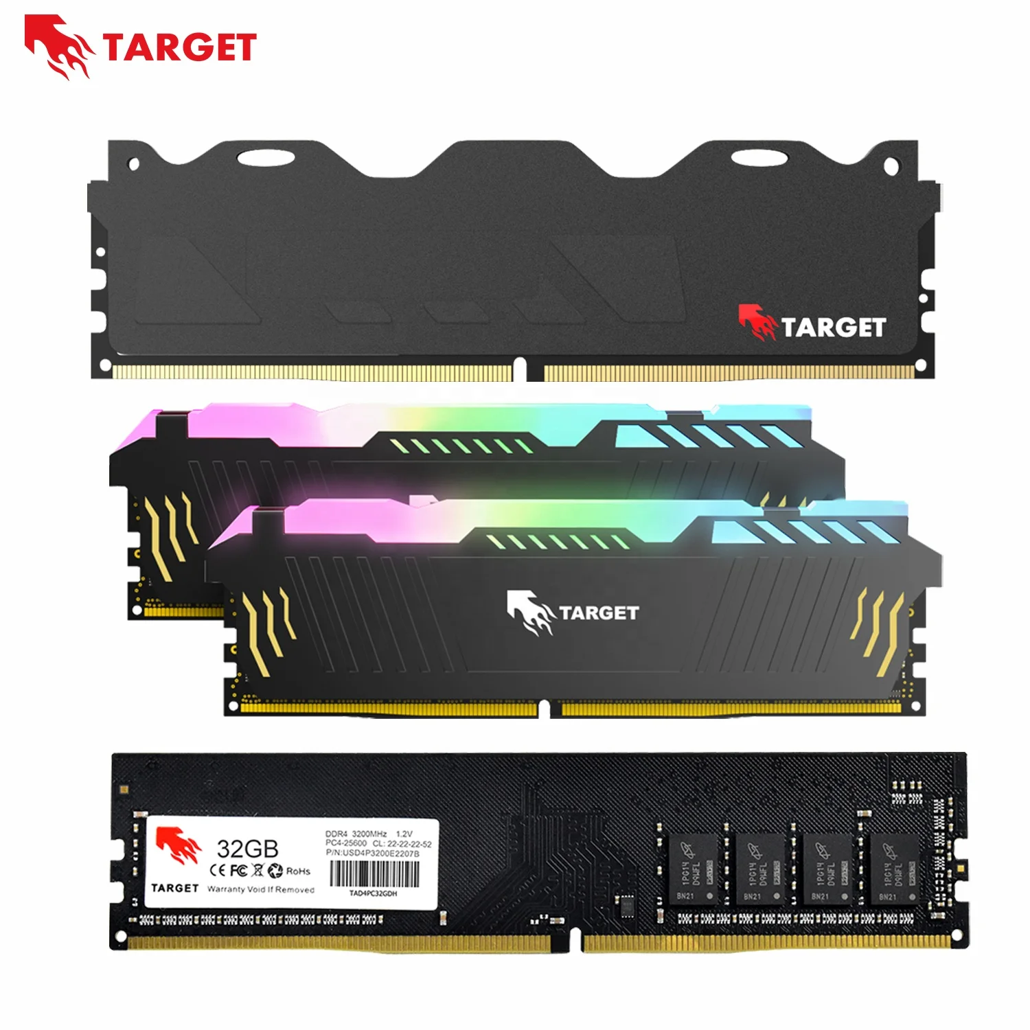 Target Ddr4 Ram 8gb 16gb 32gb 2666 3200mhz Full Compatible Laptop Desktop  Gaming Memory Ddr5 Ddr4 Ram - Buy Ddr4 16gb Ram,Ddr4 Ram,Ddr4 Ram 3200mhz  Product on Alibaba.com