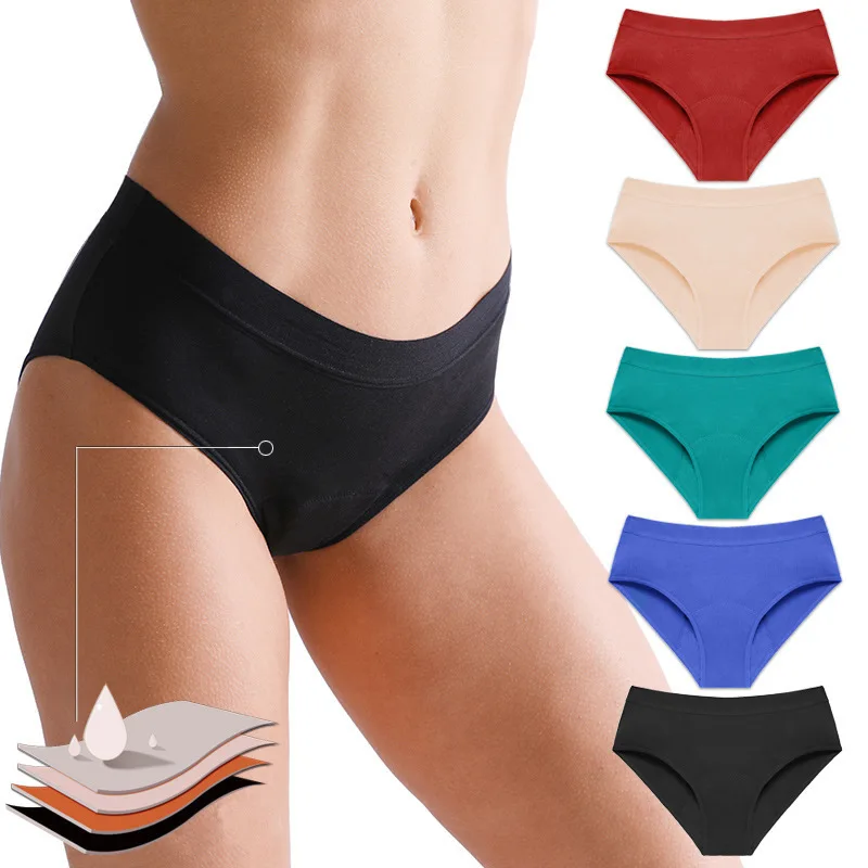 9128 MID Rise Bamboo Menstrual Briefs Absorbent Period Underwear - China Period  Panties and Menstrual Underwear price