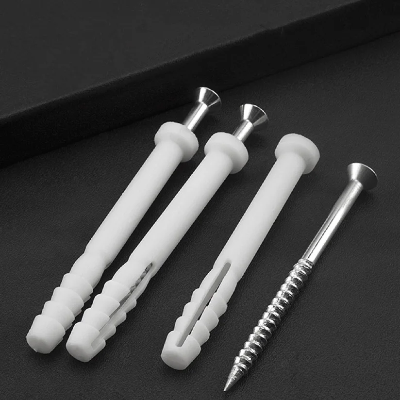 Plastic Wall Plug Plastic Expansion Anchor Steel Concrete Nail Plug