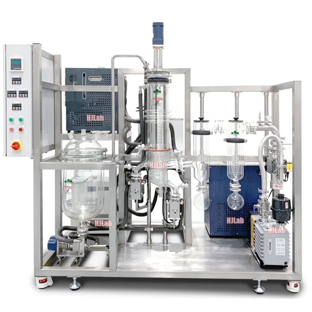 Turnkey Short Path Thin Film Distillation System for Essential Hemp Oil Extraction