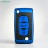 3 buttons blue