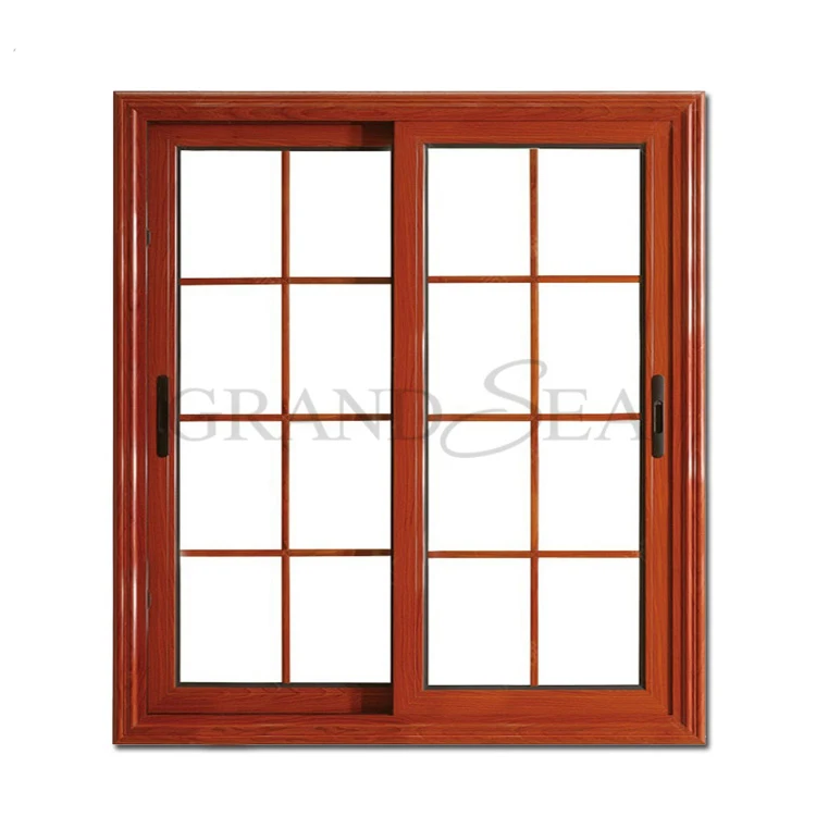 Водонепроницаемый Деревянный окно в турецком стиле дизайнерское алюминиевое с