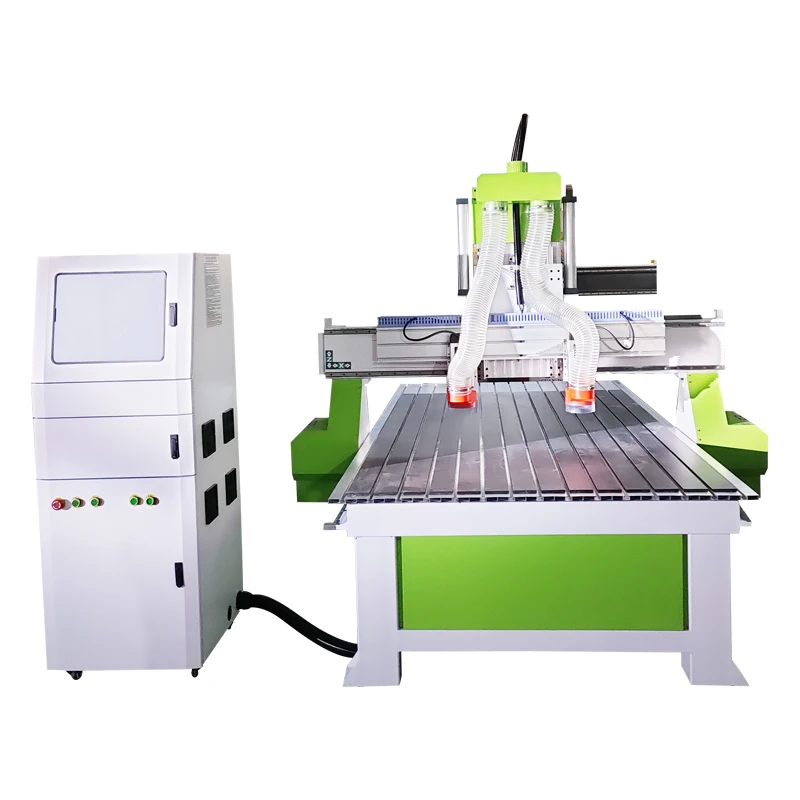LUDIAO  CNC Router Machine 1313 1212 One Head with 2 Spindles 3 Axis Water Cooled Spindle  Woodworking Engraving Machine