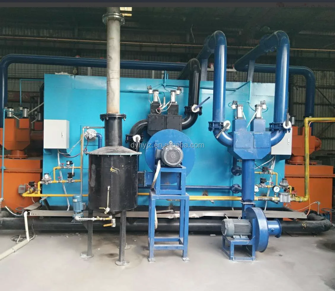Small Foundry Equipment Casting Machine for Brass Furnace Refractory Container