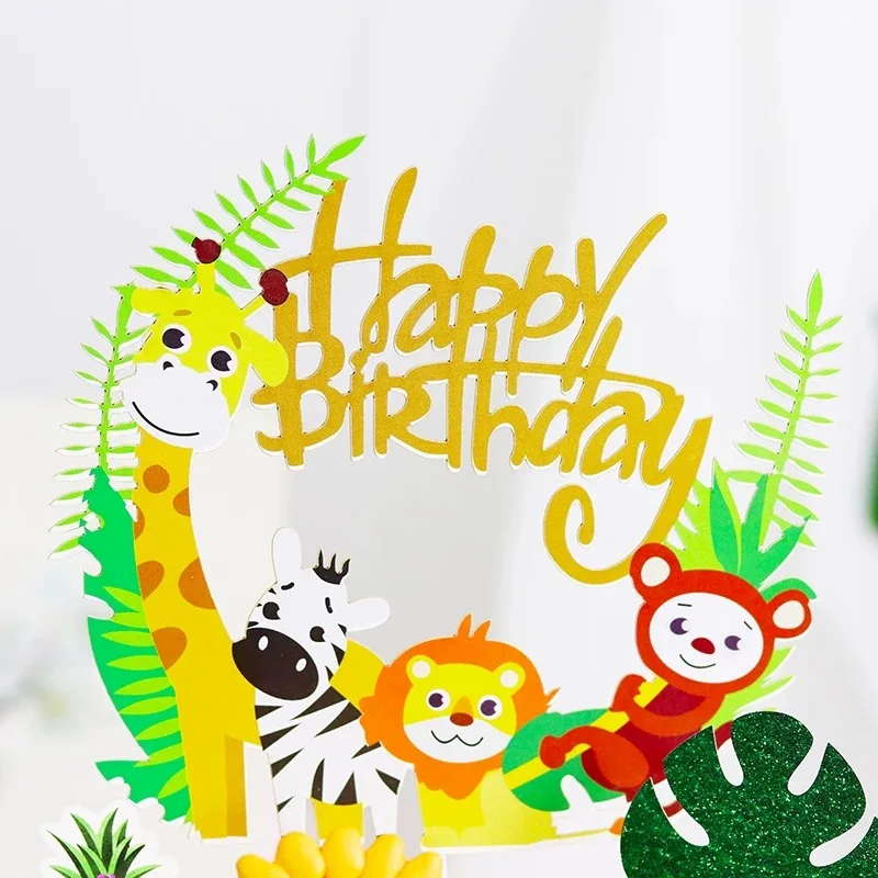 Happy Birthday Zoo Animals