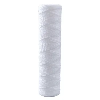 20 inch 5 micron PP string wound filter cartridge for water chemical filtration