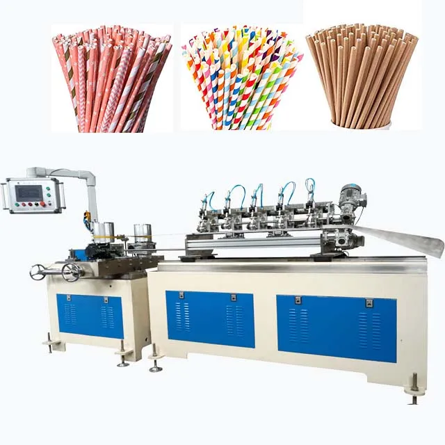 High Output Drinking Paper Straw Making Machine