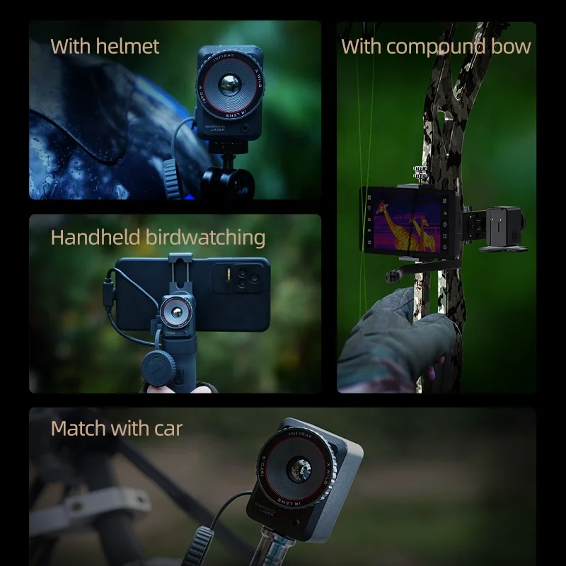 Mobile Phones Type-C 50Hz Infrared Thermal Imager Thermographic Camera Imager for Outdoor Bird Watching