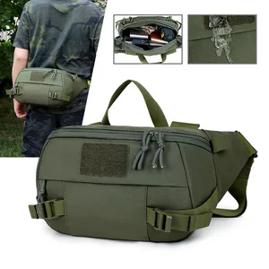 Large Capacity Outdoor Waist Bag Crossbody Bag Luya Chest Bag Single Shoulder Bag Sports Fishing Gear Bag