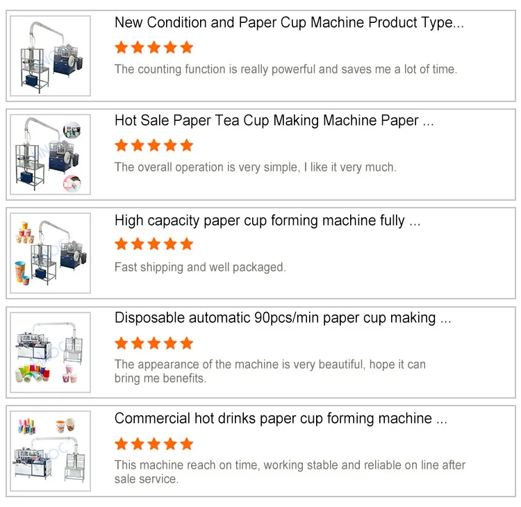 Professional Equipment for Printing on Paper Cups Automatic Paper Cup Machine