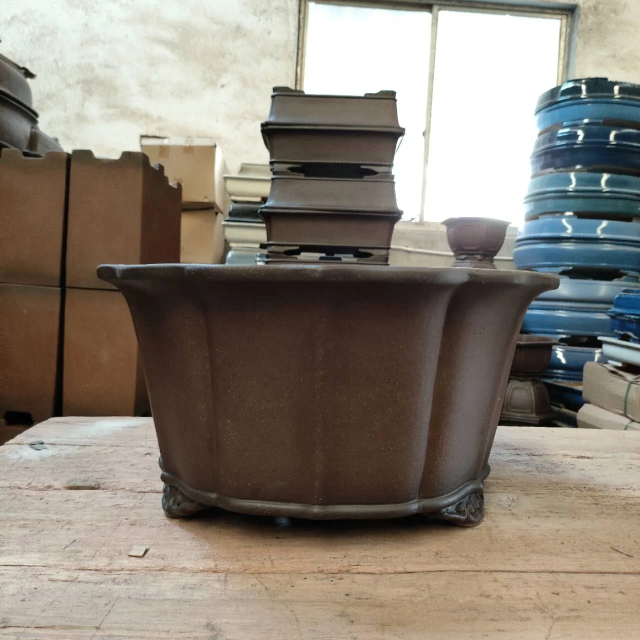 Yixing Unglazed Bonsai Pots in Modern China Purple Clay Bonsai Pot|  Alibaba.com