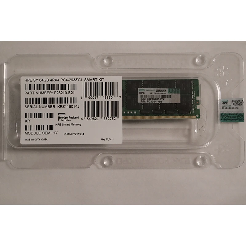 HPE ram 32GB Rams P50311-b21 4800MHZ DDR5 PC5 Smart Kit for Dl380 G11 sever