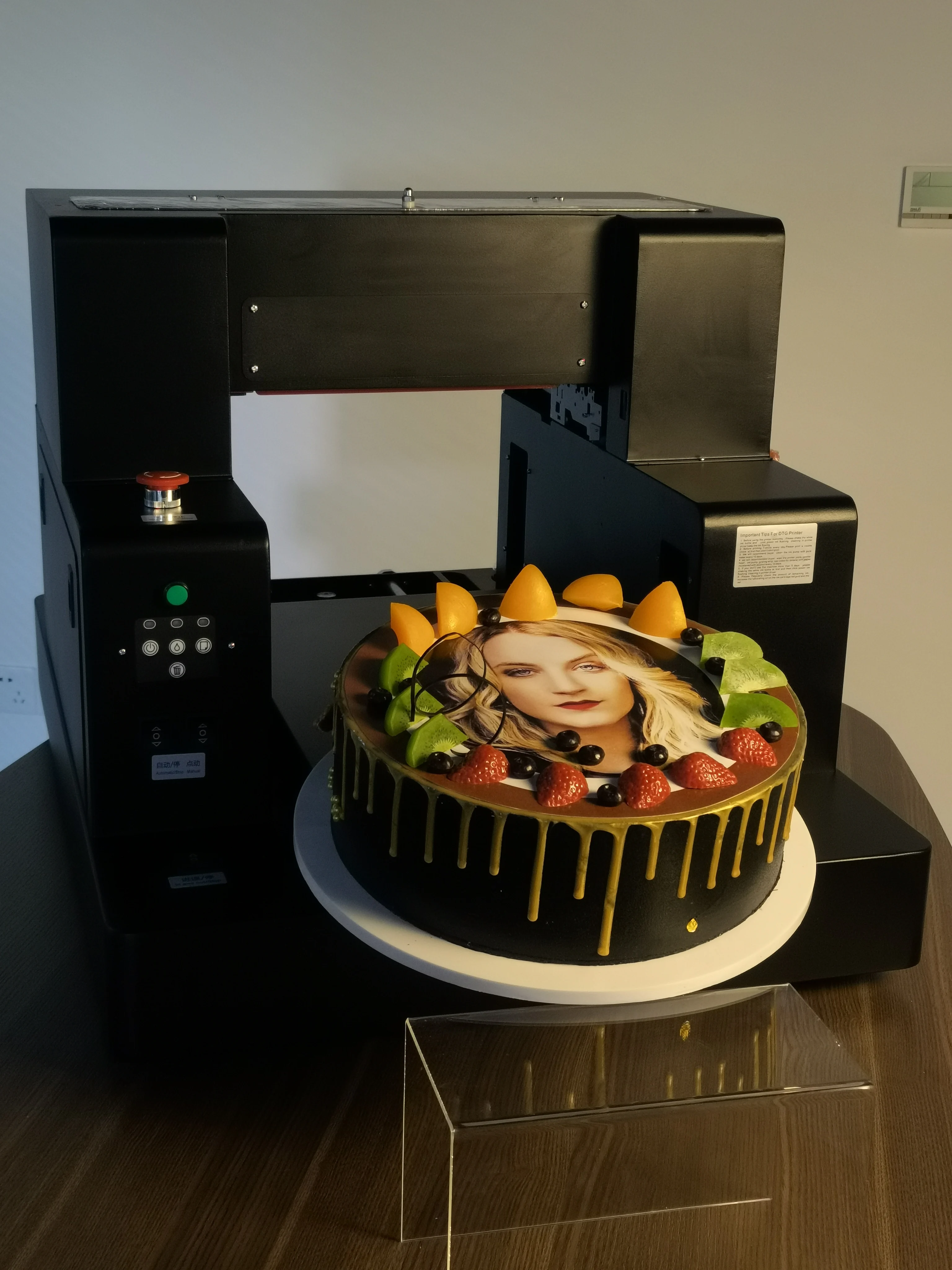 A3 Edible Cake 3d Printing Machine A4 Food Digital Handheld Coffee ...