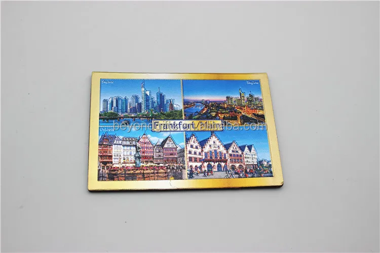 Frankfurt Germany 3D Fridge magnet Tourist Souvenir Travel Home Decor Collection 