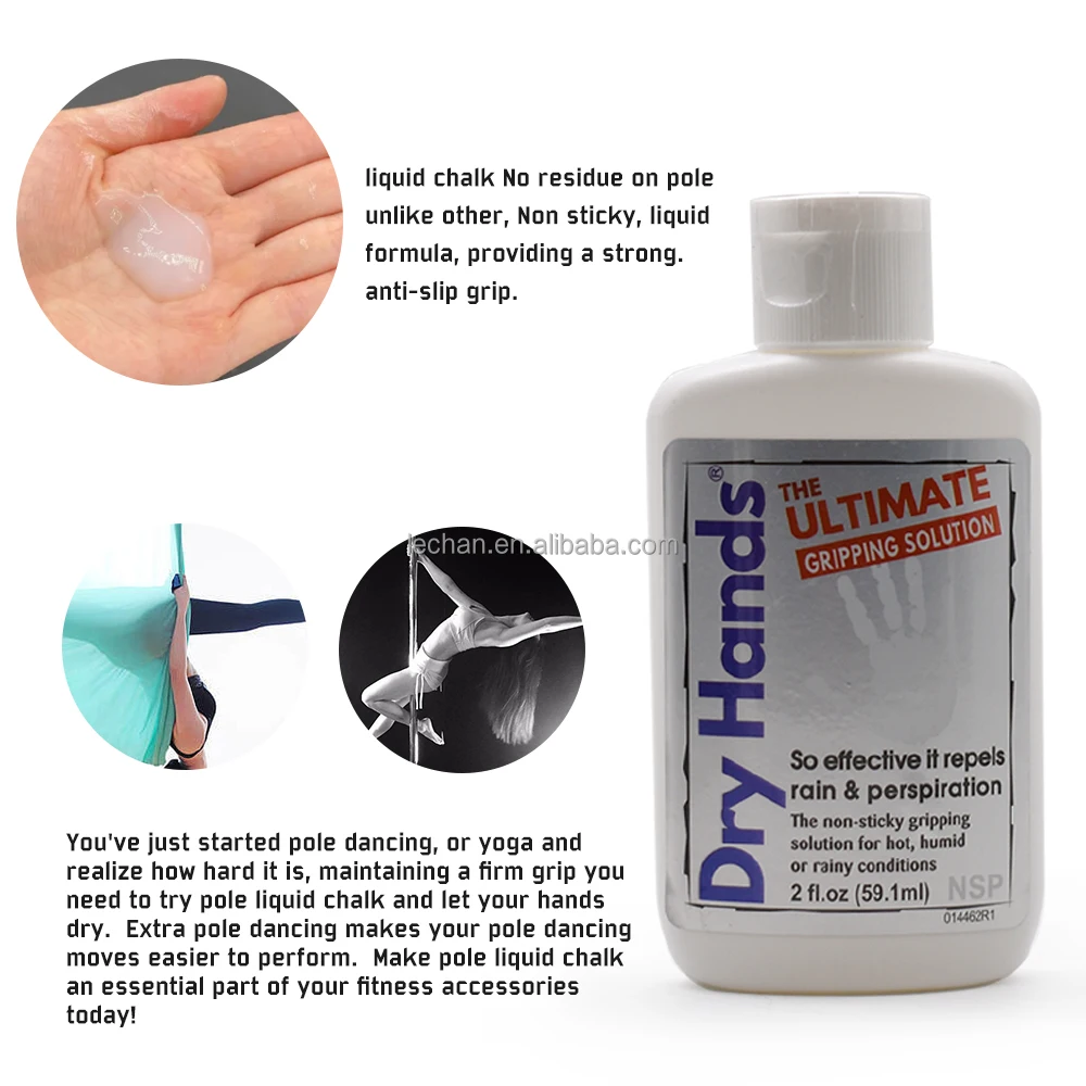 Manufacturer Custom Logo 50ml Magnesium Carbonate Black Gym Liquid