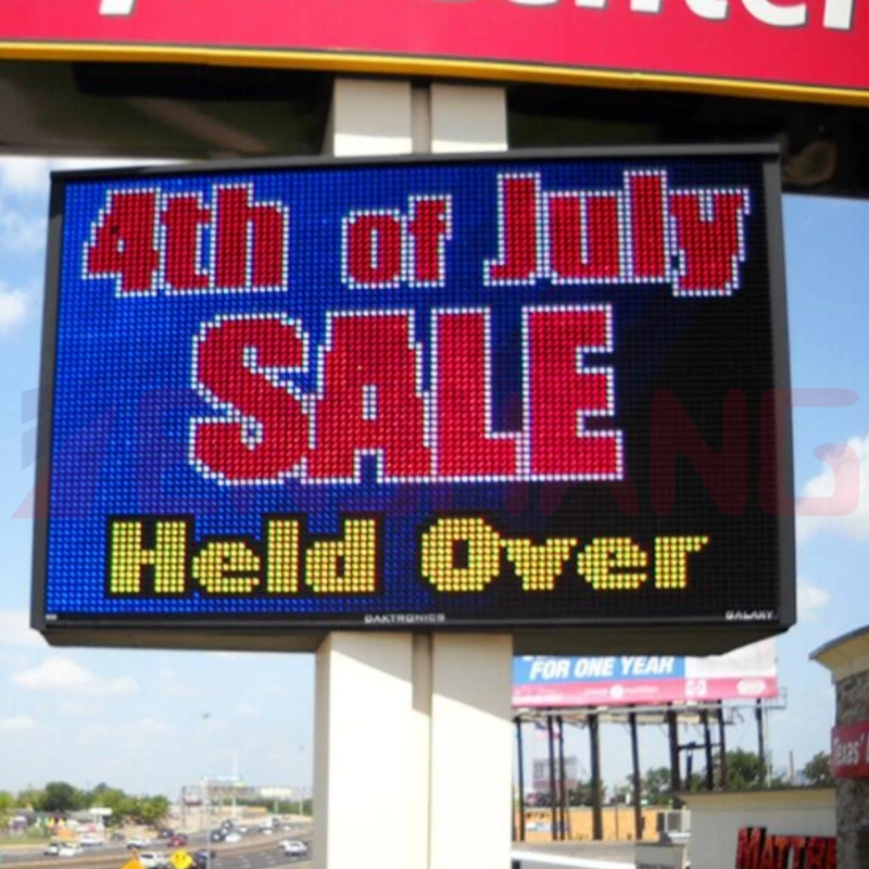 Led Board Display 128X32 Dot Matrix Led Module P4 Booth With Pantallas Led Billboard Signs for Cars Small Led Ticker Display