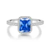 Moissanite Blu