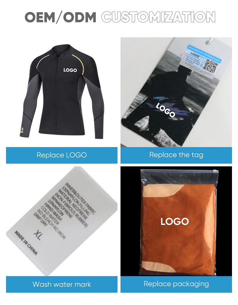 3mm Second Hand Gummianzug Wet Dive Suit Vest For Girls Half Diving Wet