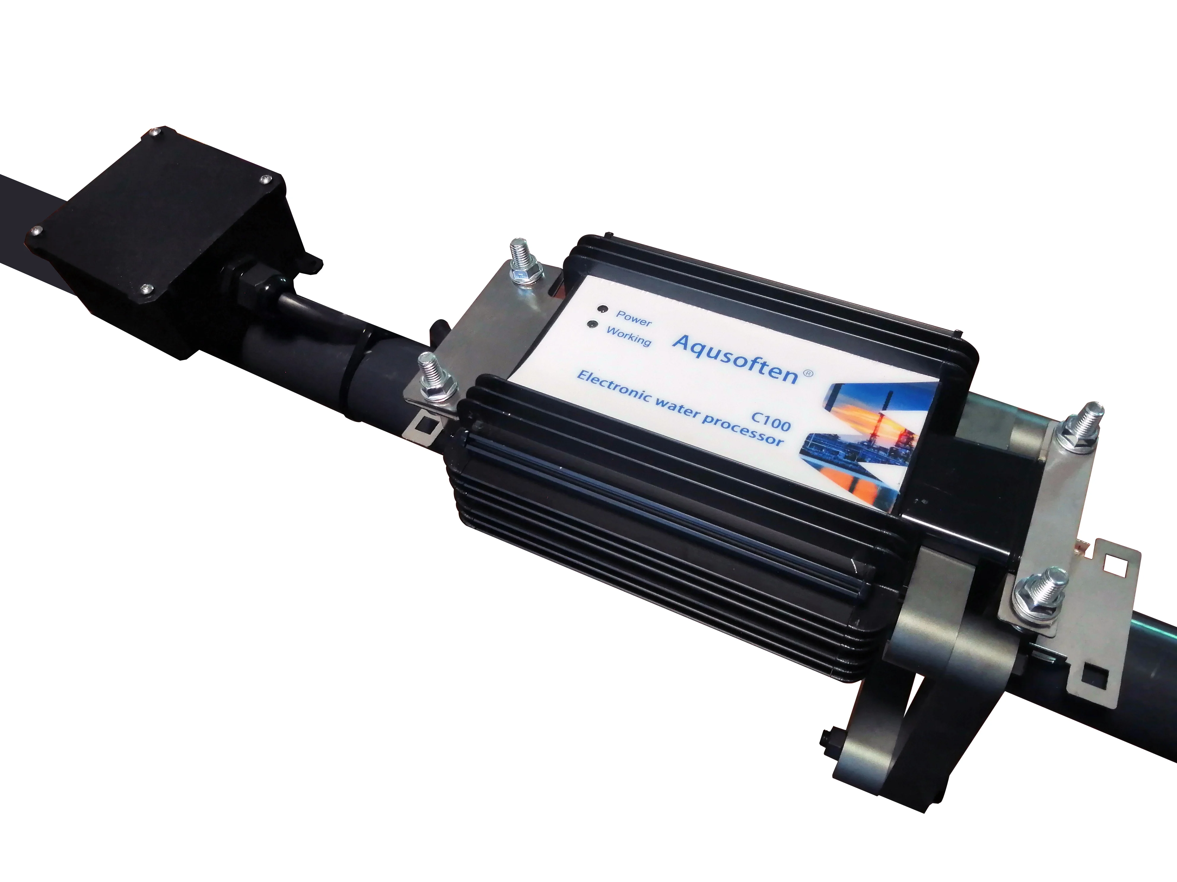 Electronic Water Softener and Descaler for Chiller Heat Exchanger and Boiler