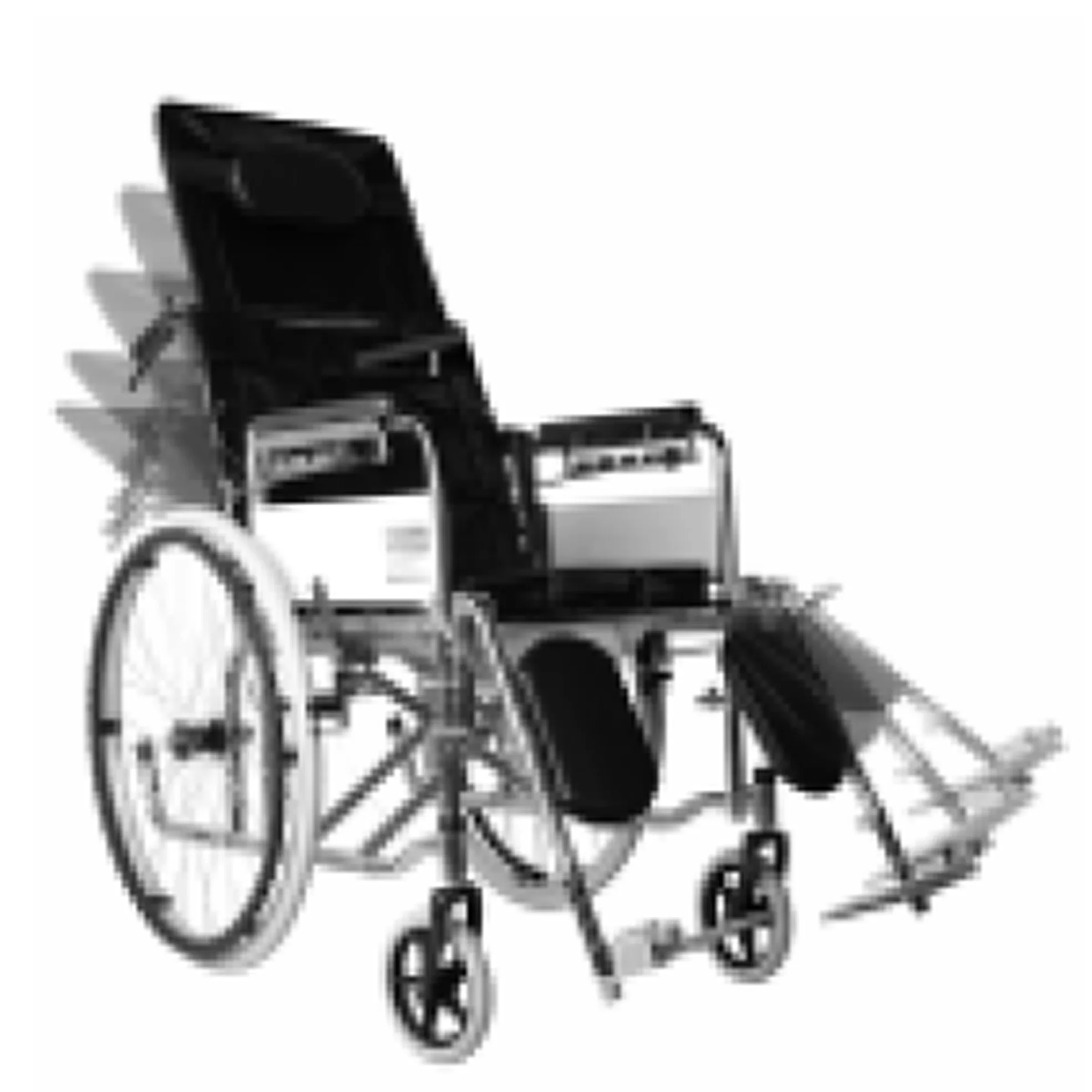 SEMI-RECLINING WHEELCHAIR