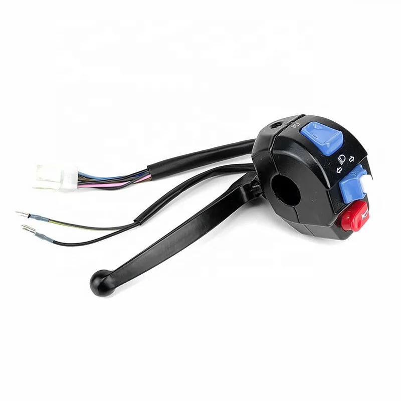 Левый руль с тормозным рычагом для скутера мопед GY6