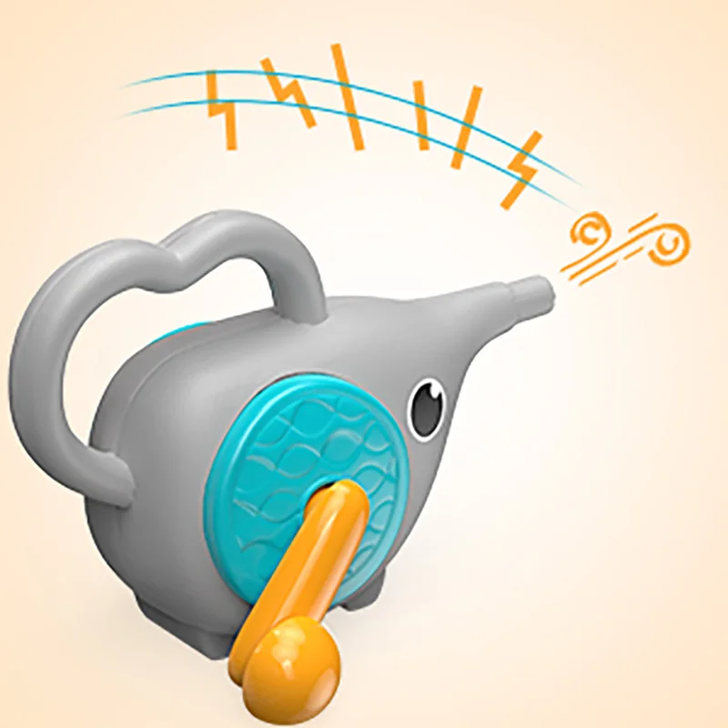 Hotselling Toddlers Baby Bubble Shark&elephant Hair Dryer Bathtub Toys