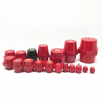 SM25 M6 Hammer red insulator Post bus bar insulator