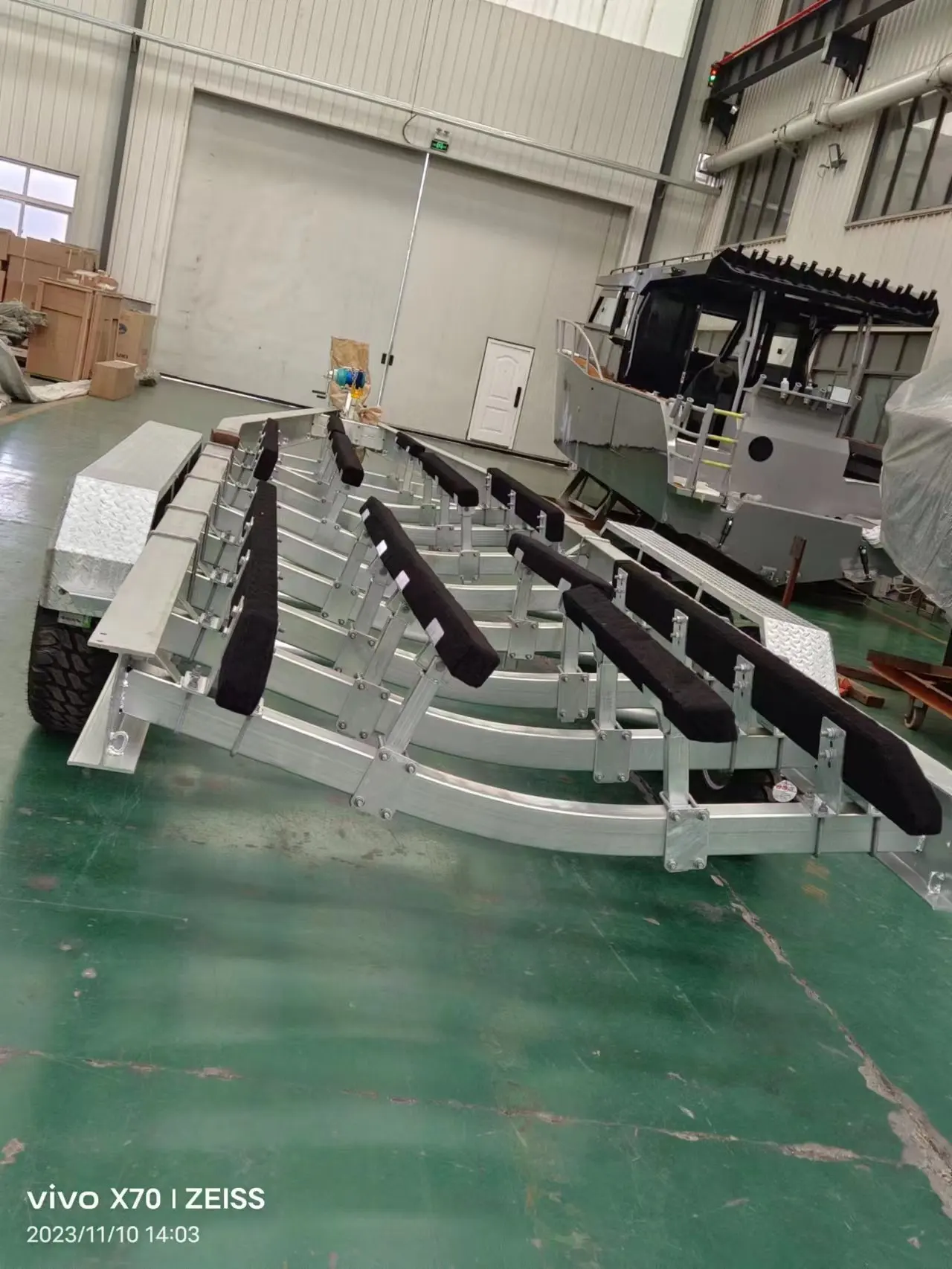 Trl Axles Wooden Bunks Galvanized Boat Trailer Buy Trl Axles Boat