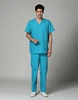 Lake Blue Men's Short Sleeve Scrub Set