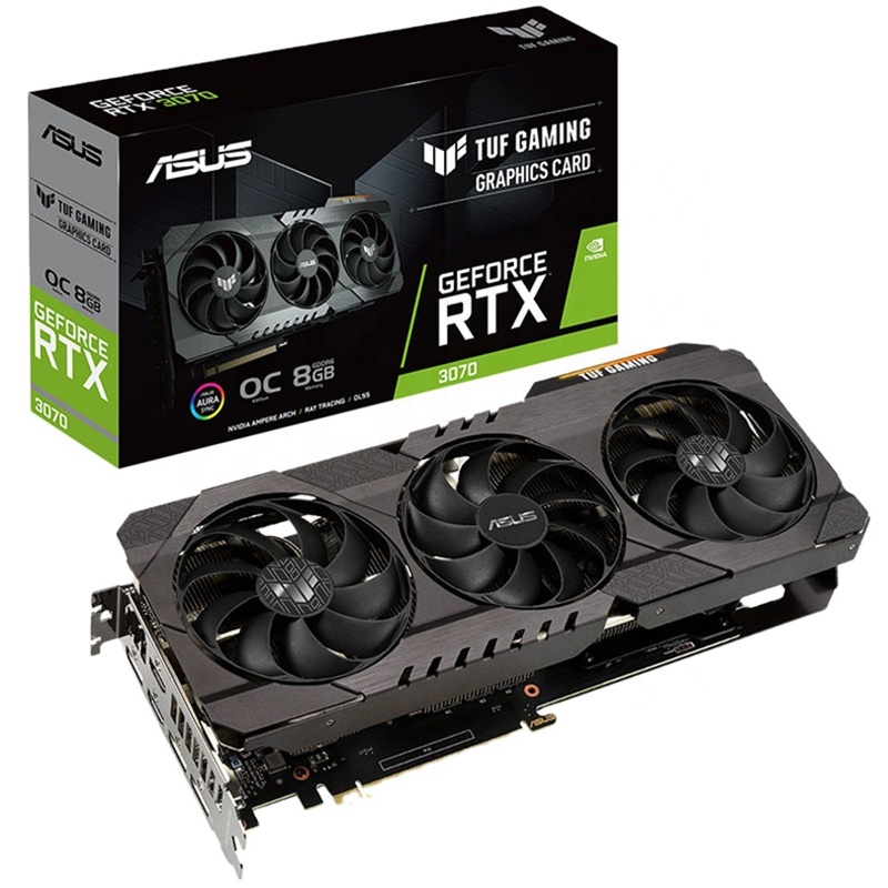 Видеокарта RTX 3070 3080 3090, Видеокарта Asus Rtx 3070 Vga RX 5700 6600 RX580 8 Гб Gpu 3070 ti, видеокарта