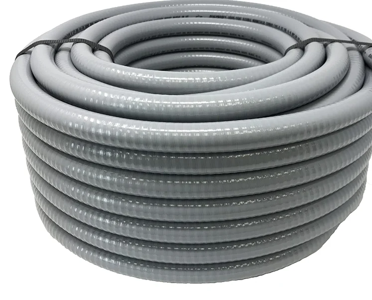 Corrugated Electrical Conduit Pipe Steel Pvc Coated Liquid Tight ...