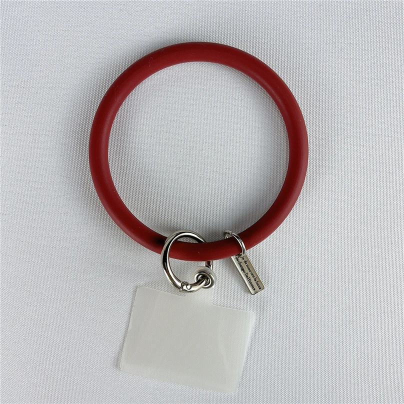 Universal Hanging Ring For Mobile Phone Soft Silicone Lanyard Strap Anti-Lost Bracelet for iPhone Xiaomi Samsung Keychain