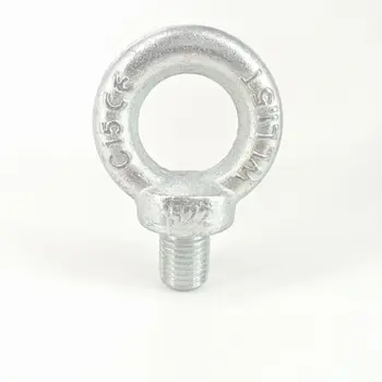 DIN580  Forged Steel Metal Lifting Eyebolt Eye Screw Galvanized  Bolts And Nuts Manufacturers