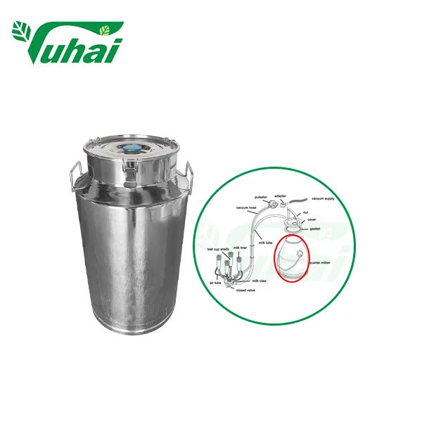 Factory Thickened 304 Stainless Steel Raw Milk Bucket Liquid Storage SS Transportation Barrel