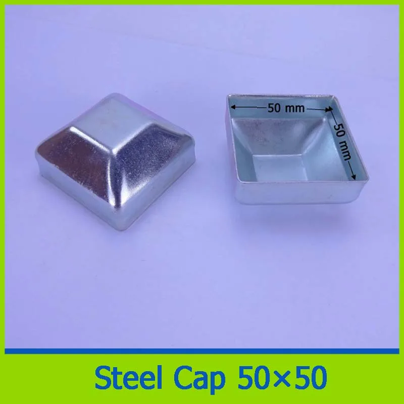 Competitive Price Most Popular Decorative Fence Pipe Aluminium Welded Square Pipe Cap